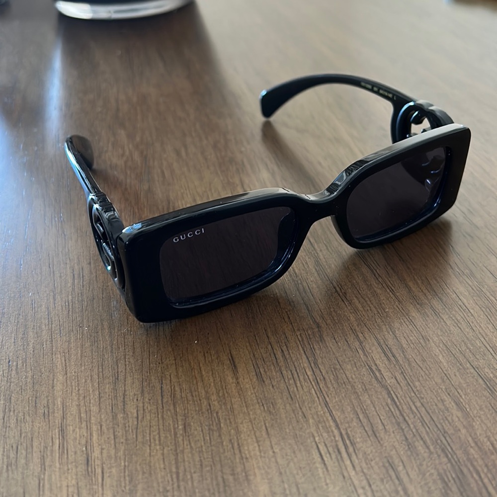 Gucci Kering 54mm Rectangular Sunglasses - image 1